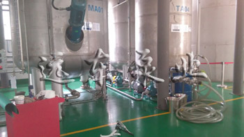 遠東圓弧齒輪泵在德聯集團現場展示