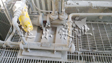 遠(yuǎn)東保溫瀝青泵、燃油泵在路翔股份現(xiàn)場展示