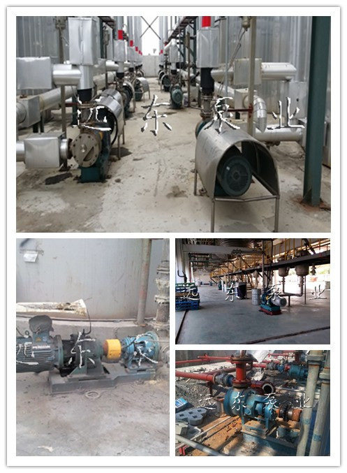 瀝青泵工作現場圖 瀝青泵工作現場圖