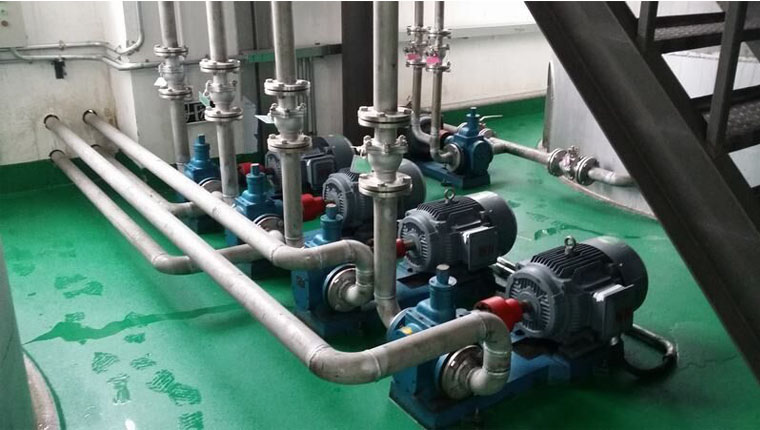 YCB圓弧齒輪泵用戶案例