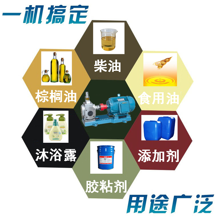 YCB不銹鋼齒輪泵應用