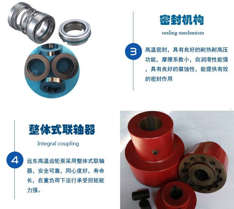 KCG高溫齒輪泵細節