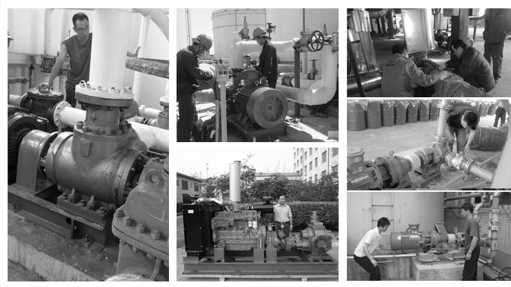 W雙螺桿泵用戶調(diào)試現(xiàn)場(chǎng)