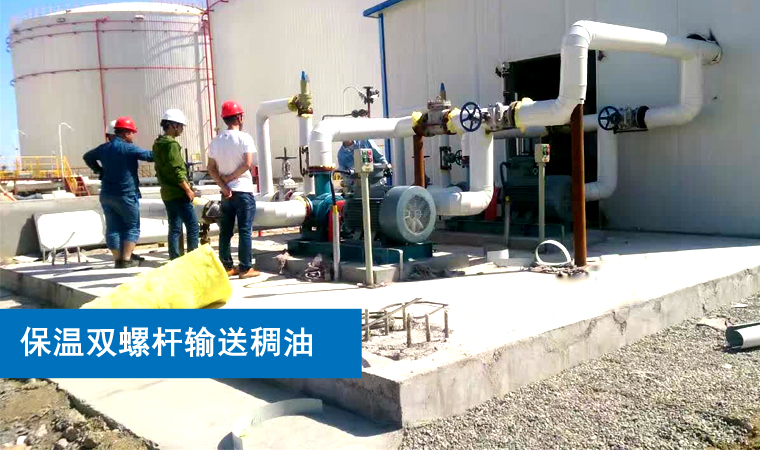 保溫雙螺桿泵