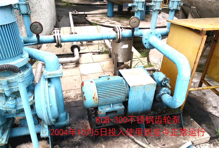 KCB300不銹鋼齒輪泵