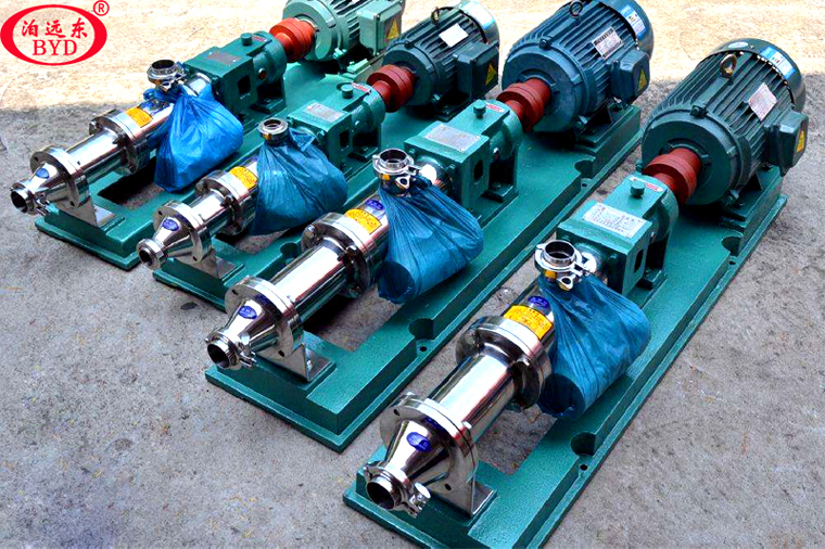 食物級不銹鋼螺桿泵