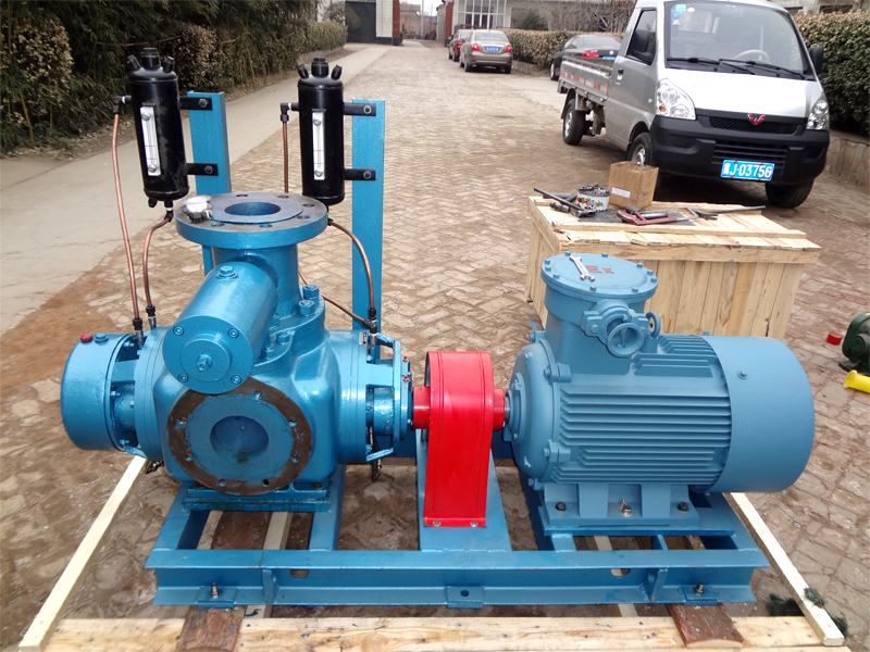 雙螺桿油氣混輸泵