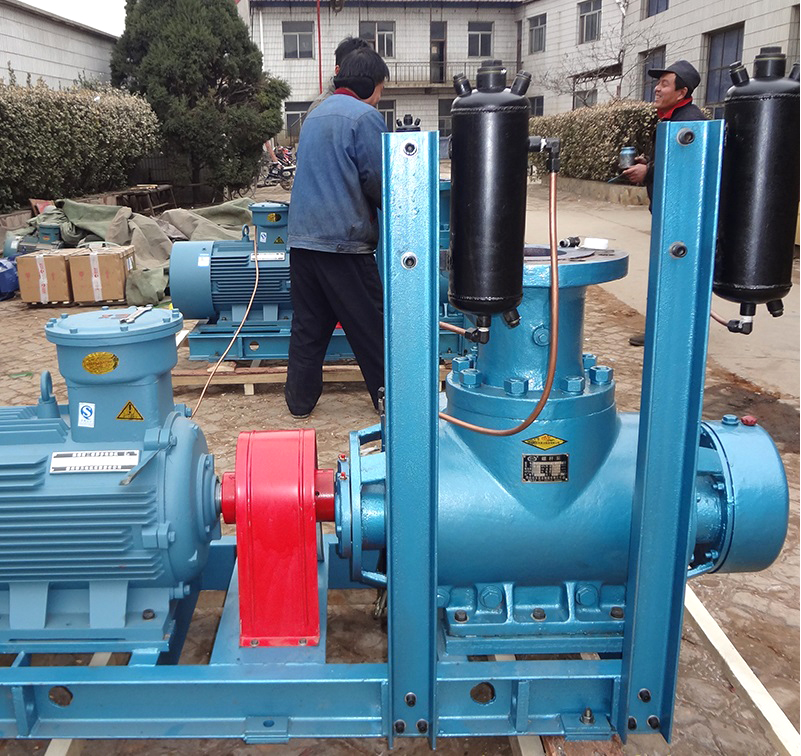 180船用雙螺桿泵整機