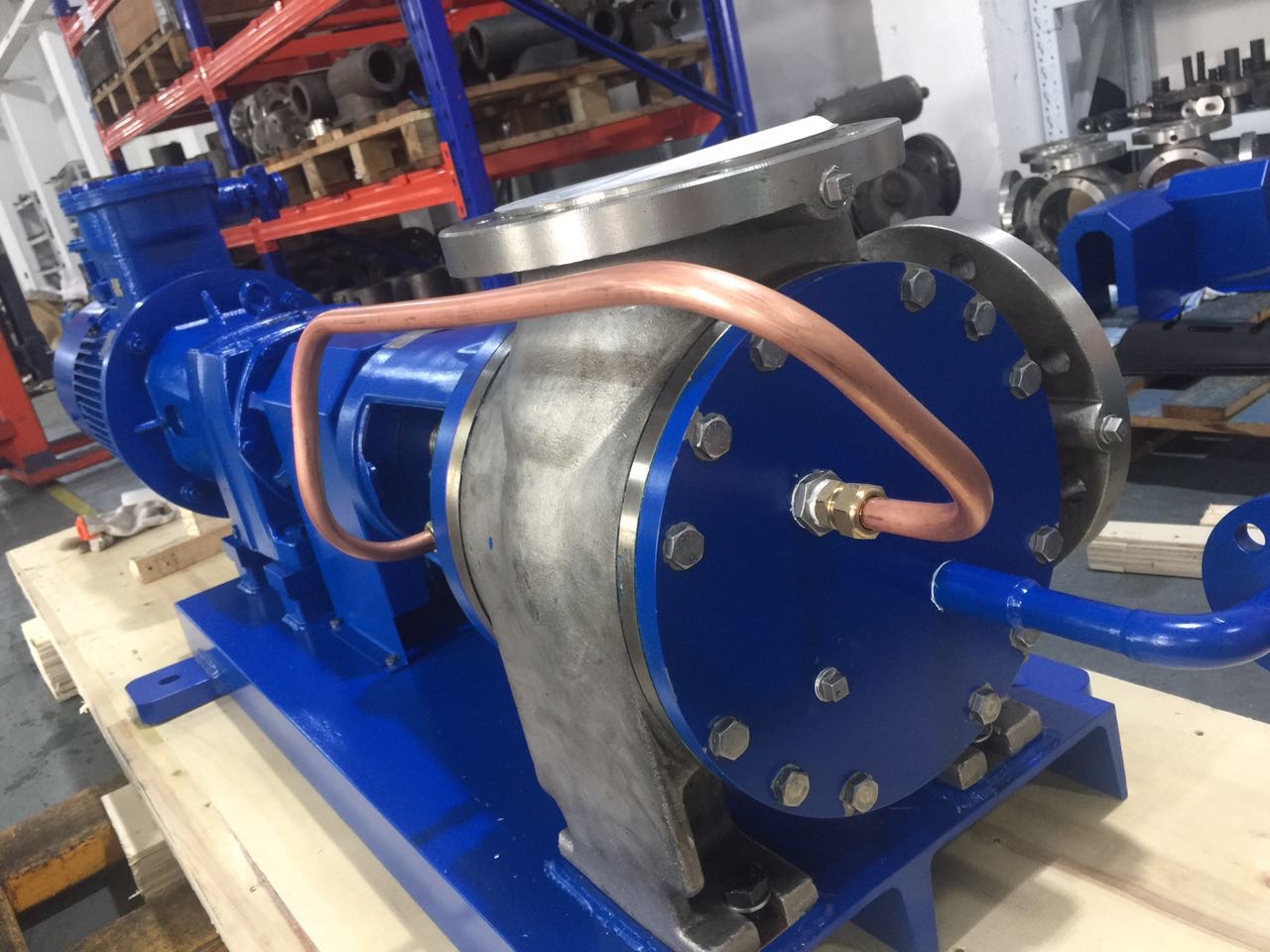 內嚙合夾套保溫齒輪泵