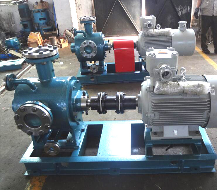 保溫夾套雙螺桿泵