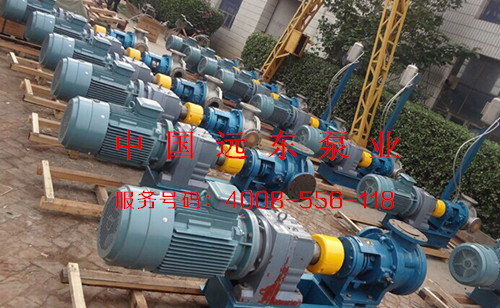 瀝青攪拌站瀝青輸送泵NYP110B-RU-T2-W11配XWD11kw-6減速機