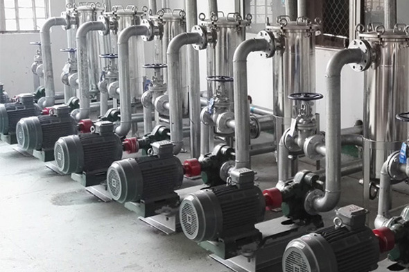 潤滑基礎油的罐區卸車輸送泵過濾器選擇