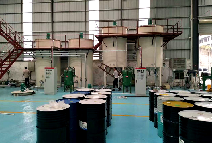 祝賀東莞市佳潤潤滑油公司潤滑油項目潤滑油泵全部調(diào)試成功