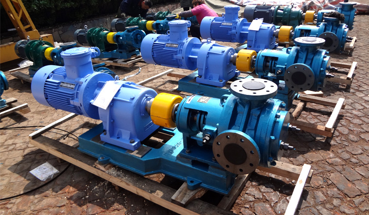 祝賀遠東泵業為巴中意科碳素定制的保溫螺桿瀝青泵成功驗收交貨