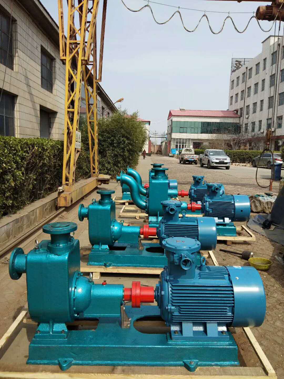 遠東為用戶定制的200CYZ-63自吸式離心油泵順利交貨