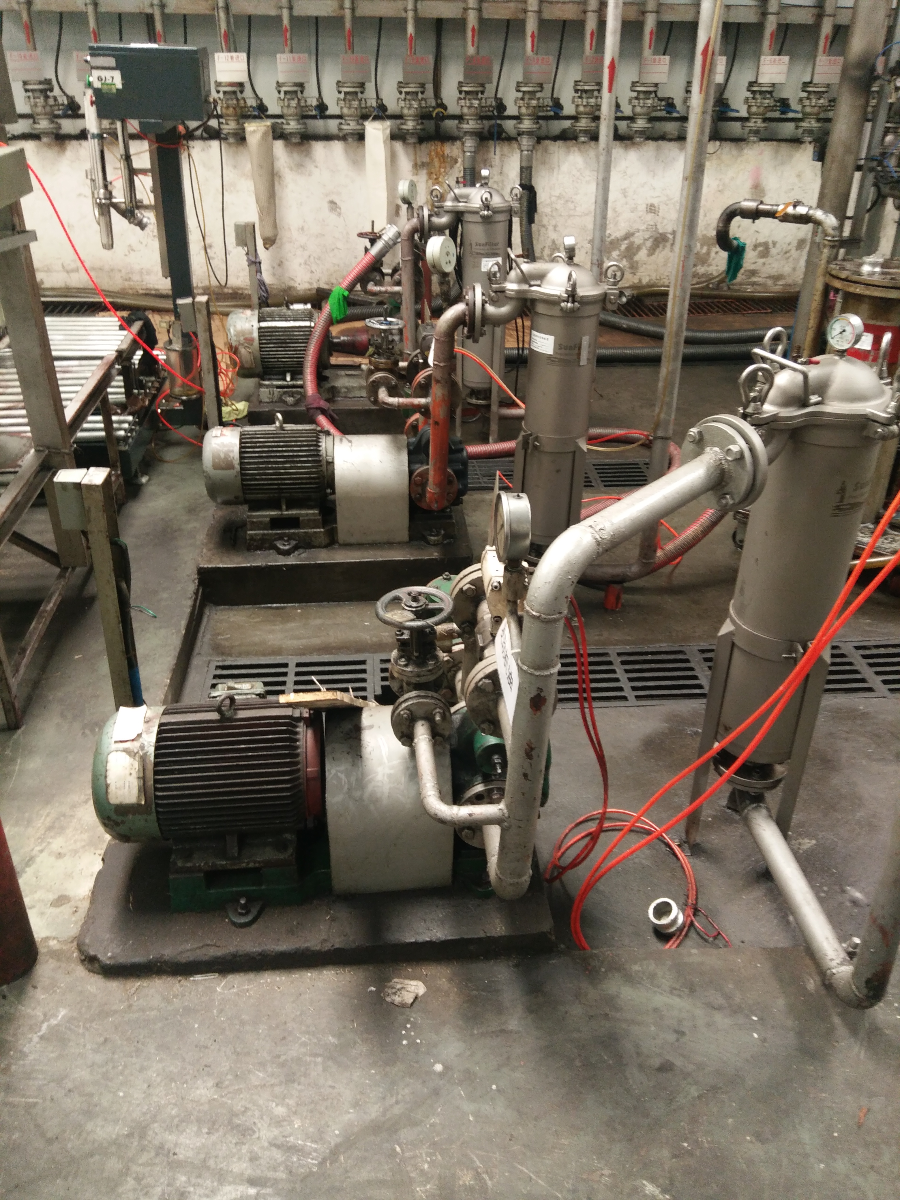 太平洋博高潤滑油新建項(xiàng)目潤滑油輸送泵/裝車泵/卸車泵全部采用遠(yuǎn)東KCB300齒輪泵