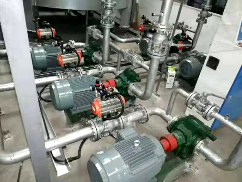潤滑油調和釜循環泵及潤滑油成品泵選擇哪種齒輪泵好