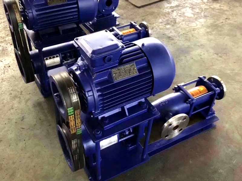 樹脂輸送泵單螺桿泵不銹鋼材質定制