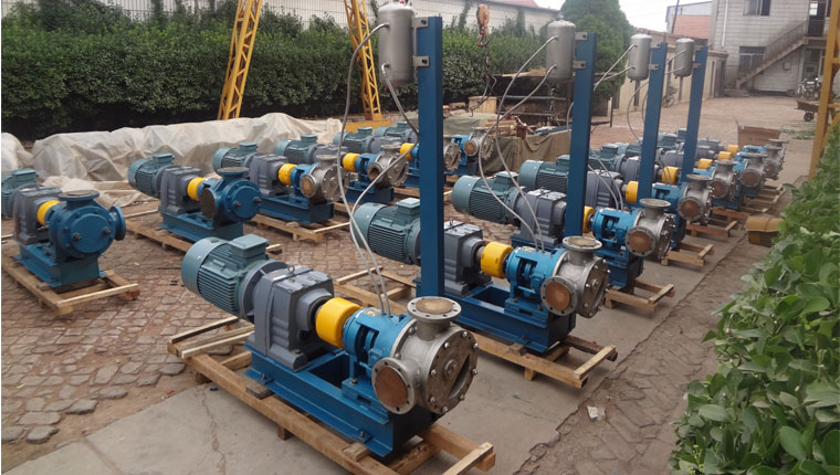 興發化工集團107硅橡膠輸送泵全部采用遠東NYP220高粘度泵