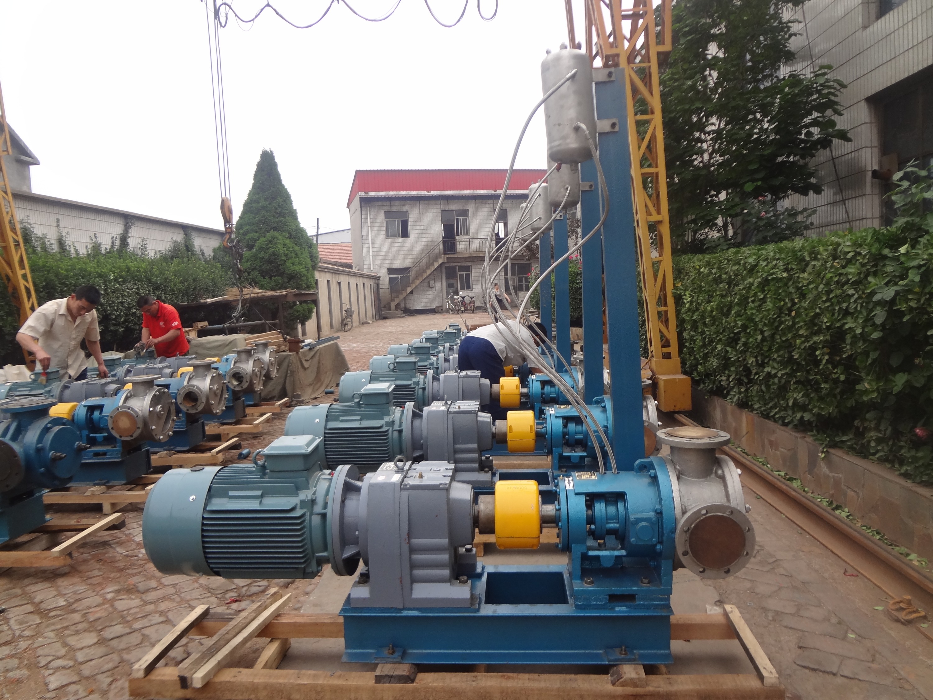 NYP220B高粘度泵如何安裝和調試雙端面機械密封