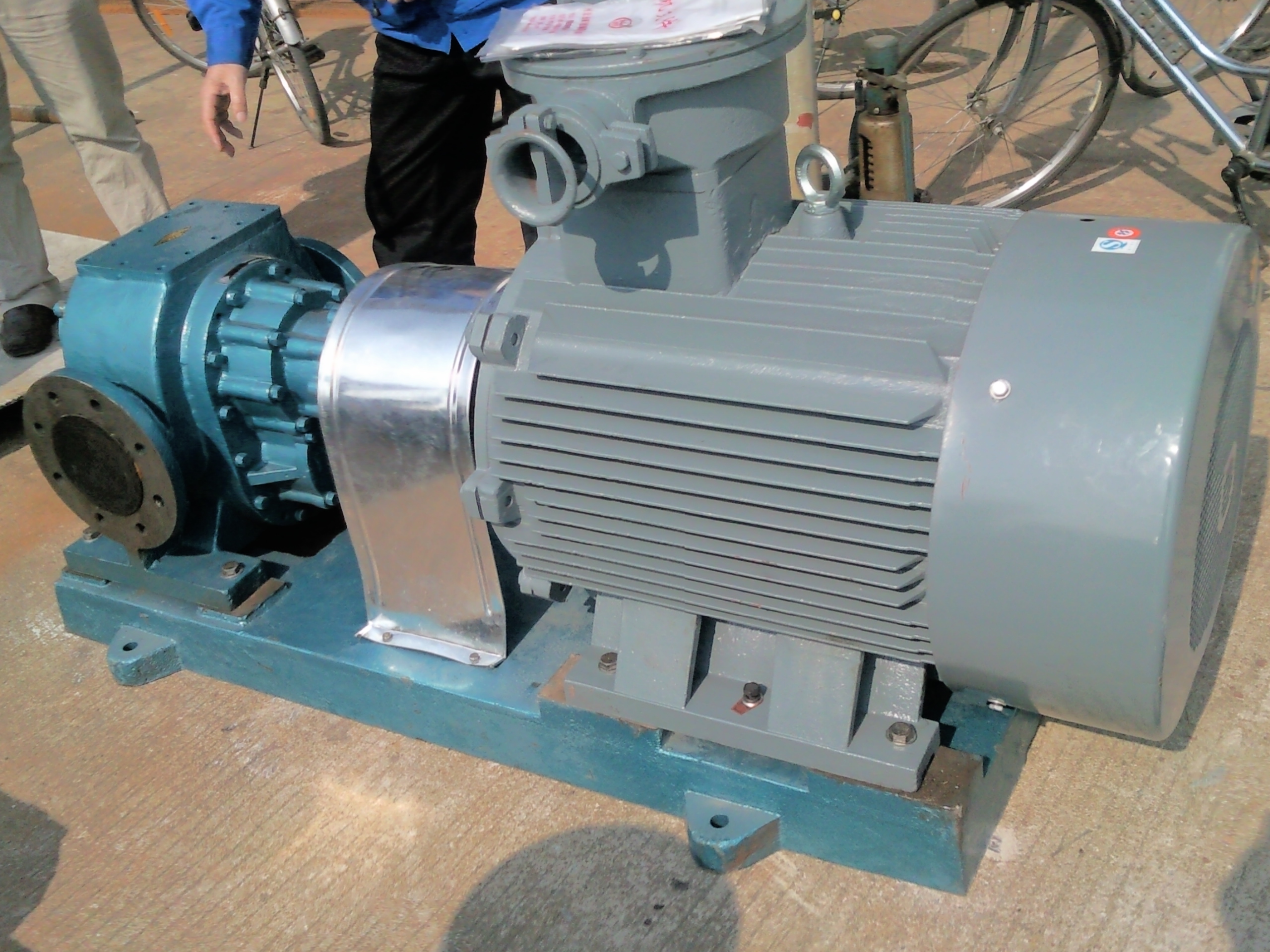 生物柴油卸車泵2CG-110齒輪油泵流量110m3/h壓力0.6mpa